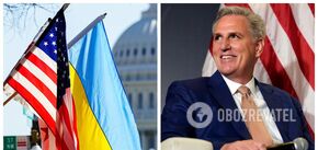 Republikanin McCarthy zmienił zdanie w sprawie wycofania 300 milionów z budżetu obronnego USA dla Ukrainy