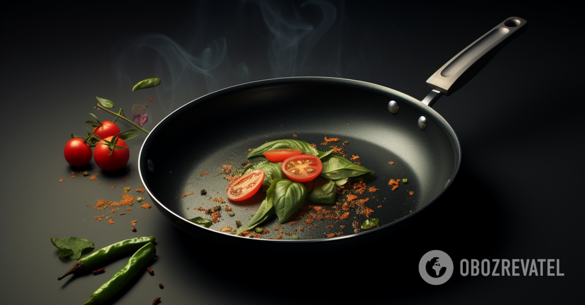 How to clean a non-stick frying pan quickly