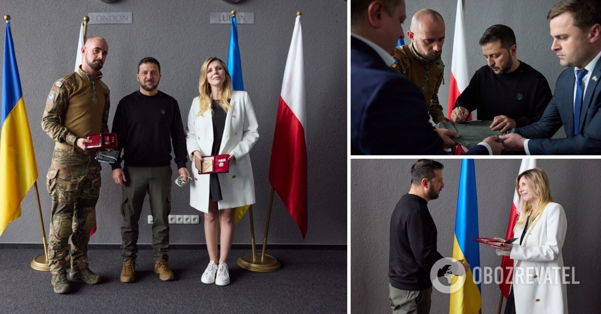 Zelensky visited Lublin on his way to Ukraine and thanked Poland for support and solidarity. Video