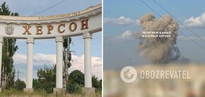 Rosyjskie wojska zrzuciły bomby kierowane na Chersoń: ucierpiał obszar przemysłowy i infrastruktura cywilna