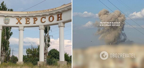 Russian troops dropped guided bombs on Kherson: industrial area and civilian infrastructure were hit