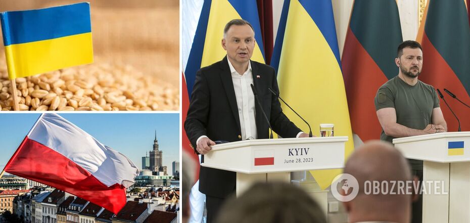 Duda says Polish embargo on Ukrainian grain is the right decision