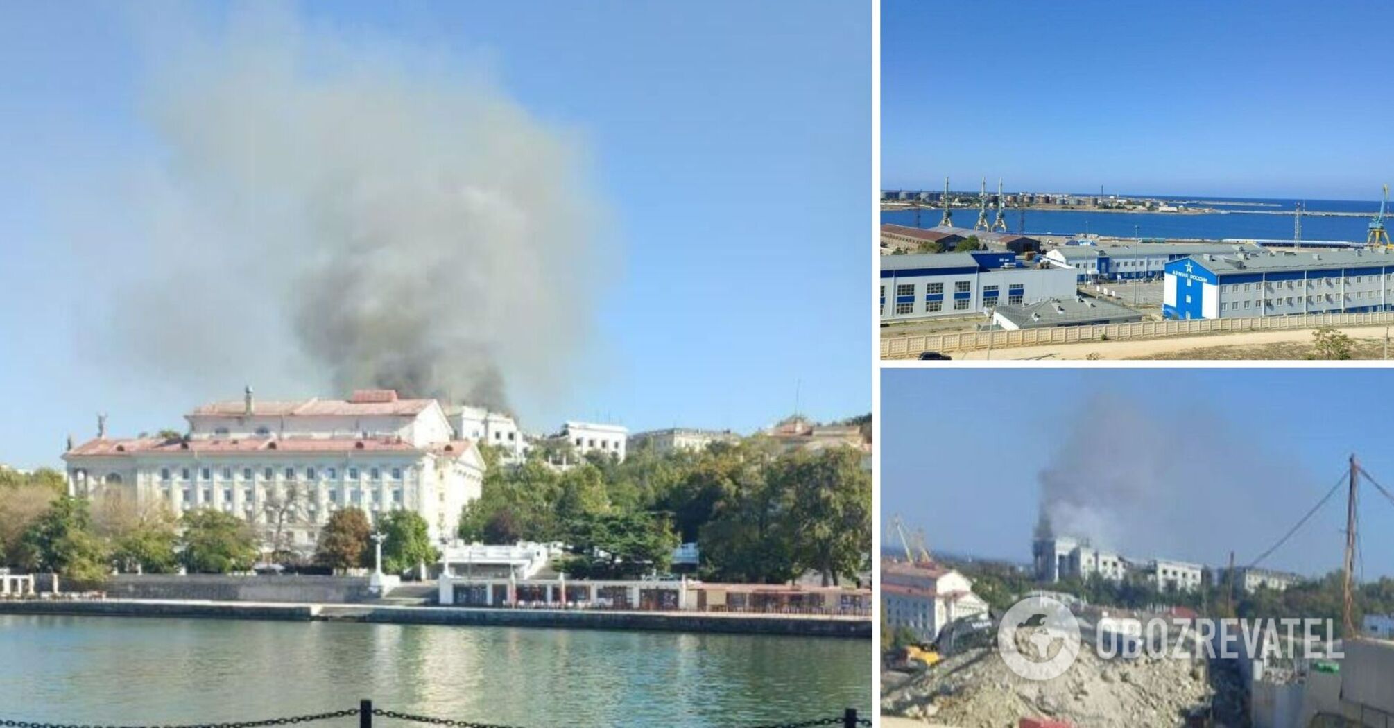 Kolaboranci na Krymie mają "walizkowy nastrój" po ataku na kwaterę główną i most Floty Czarnomorskiej