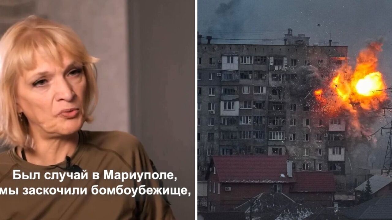 Była żona zlikwidowanego "Givi" opowiada o 5-letnim chłopcu, który zrobił jej "zig heil" w Mariupolu. Wideo