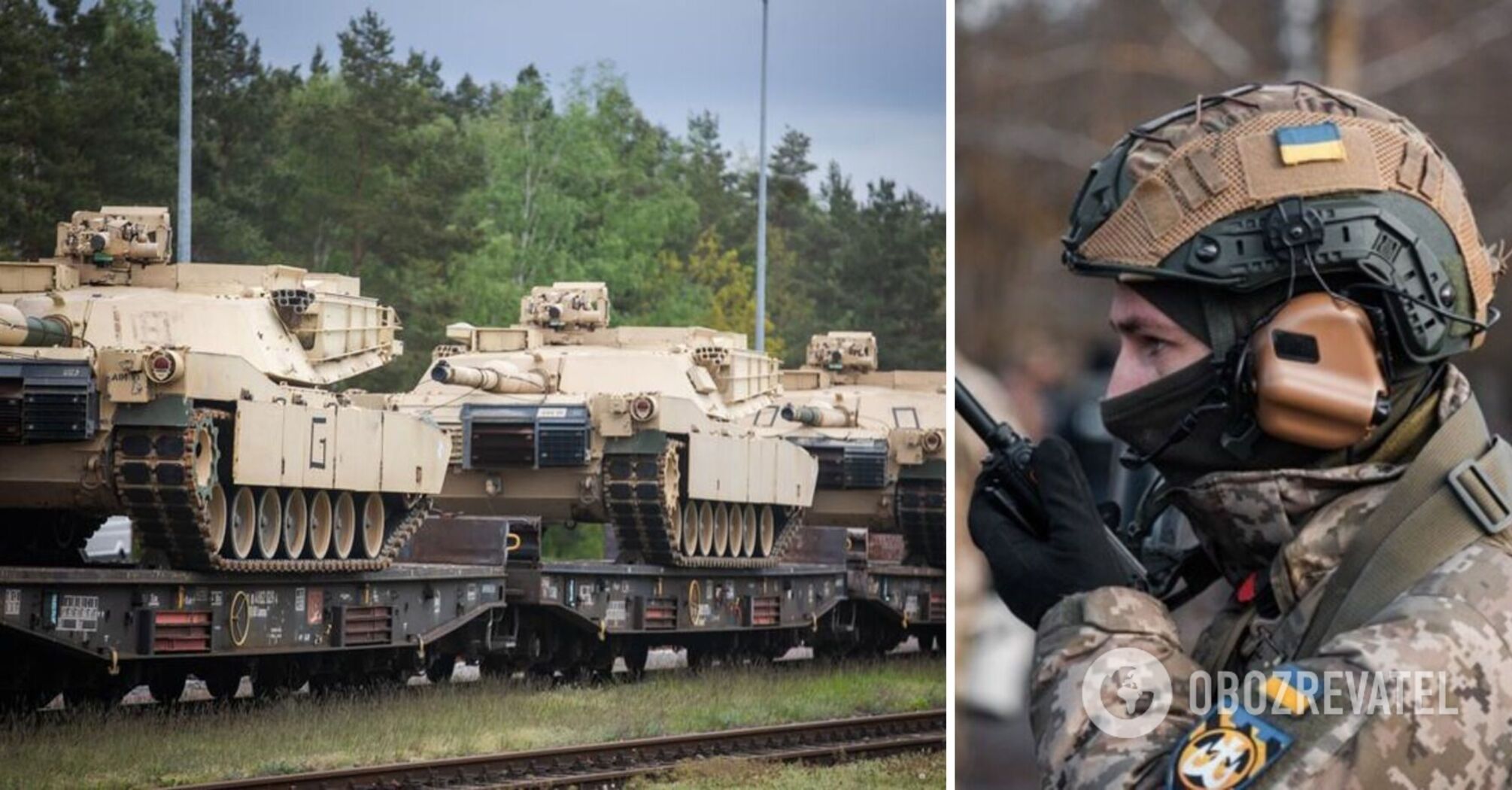 Abrams tanks in Ukraine