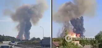 W obwodzie połtawskim doszło do eksplozji, uniósł się dym: zgłoszono awarię gazociągu. Wideo