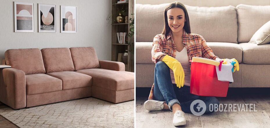 How to clean a suede sofa yourself: 4 tips to help even beginners