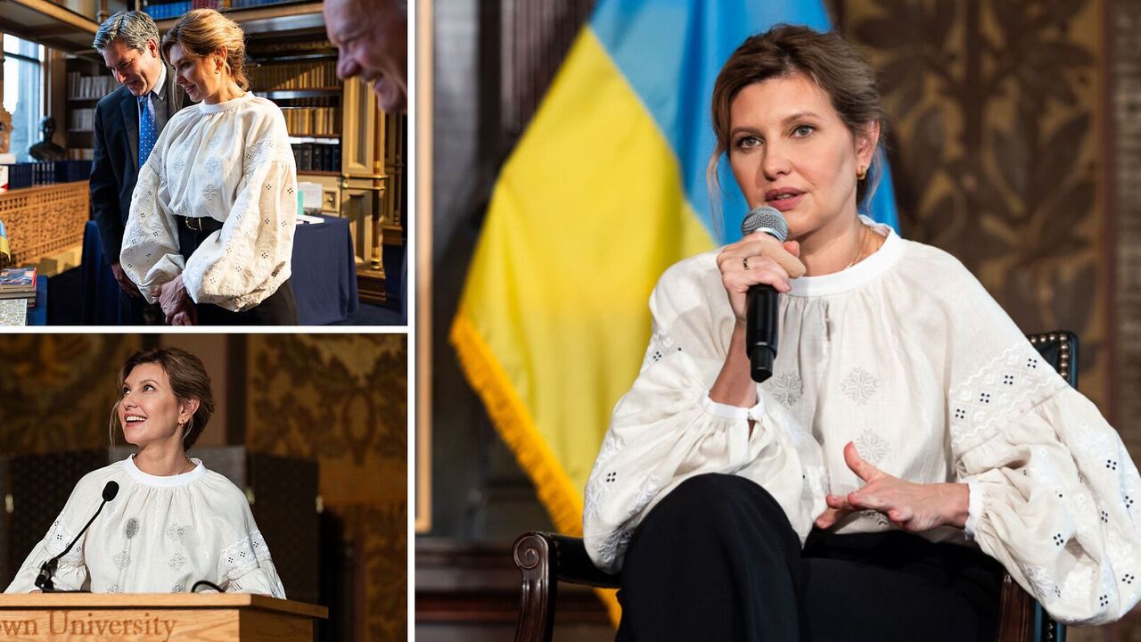 Olena Zelenska appeared in the USA and Canada in a luxurious embroidered shirt: where to buy it and how much it costs