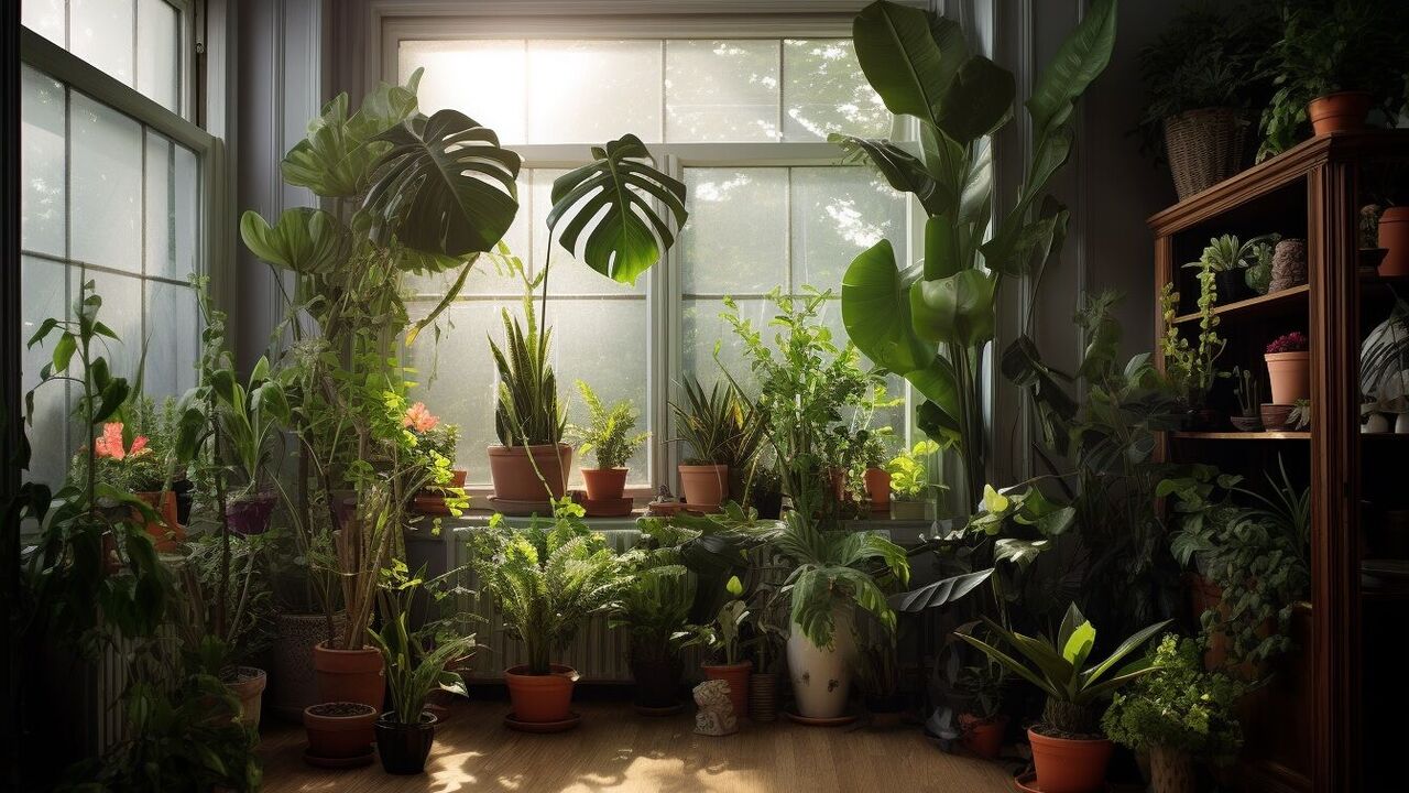 What indoor plants will help get rid of excess moisture that leads to mold