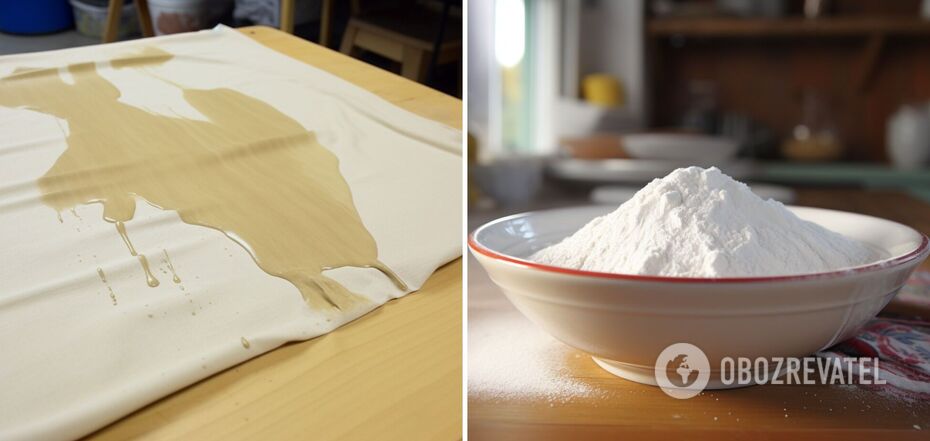 How to get rid of greasy stains on clothes: an unusual way