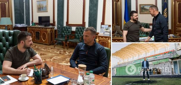 Zelensky appointed former Ukraine national team coach Andriy Shevchenko as his freelance advisor