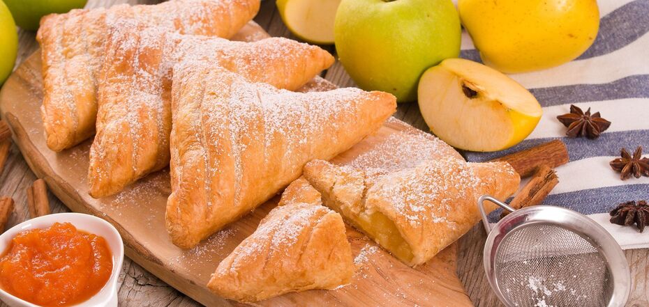 Easier than pie: homemade apple puffs in 20 minutes