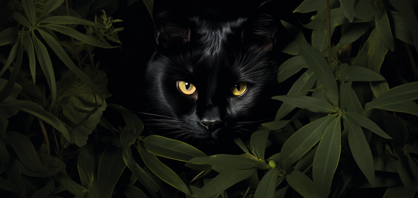 Find the strange black cat: only the smartest will see the difference in 15 seconds