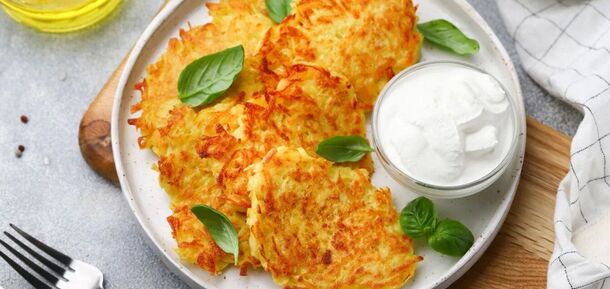 Recipe for potato pancakes