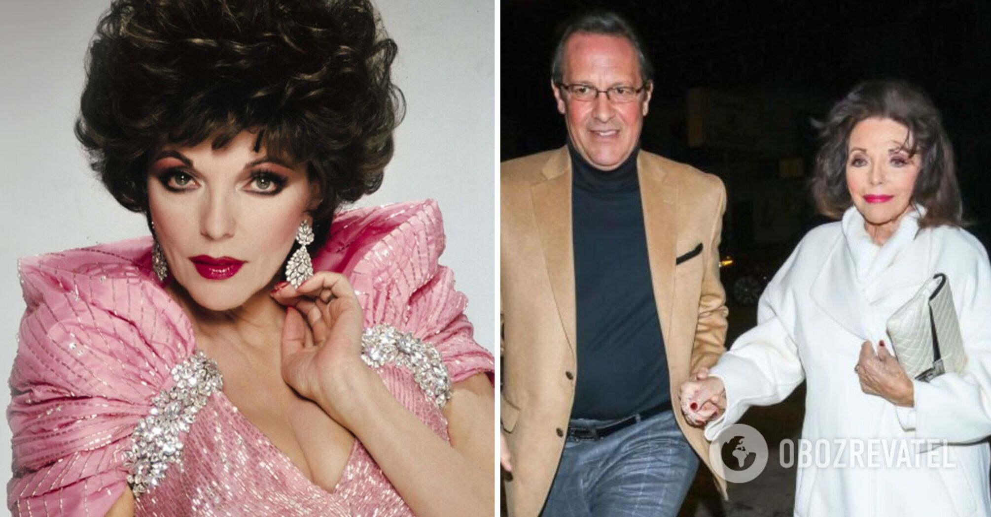 Dynasty star Joan Collins, 90, reveals the secret of her successful marriage to her husband, who is 58