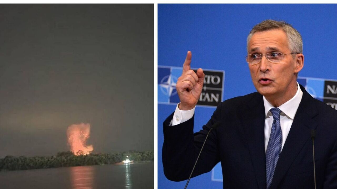 Stoltenberg komentuje upadek bezzałogowych statków powietrznych w Rumunii