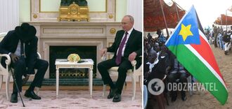 Spotkanie prezydenta Sudanu Południowego z prezydentem kraju-agresora, Rosji