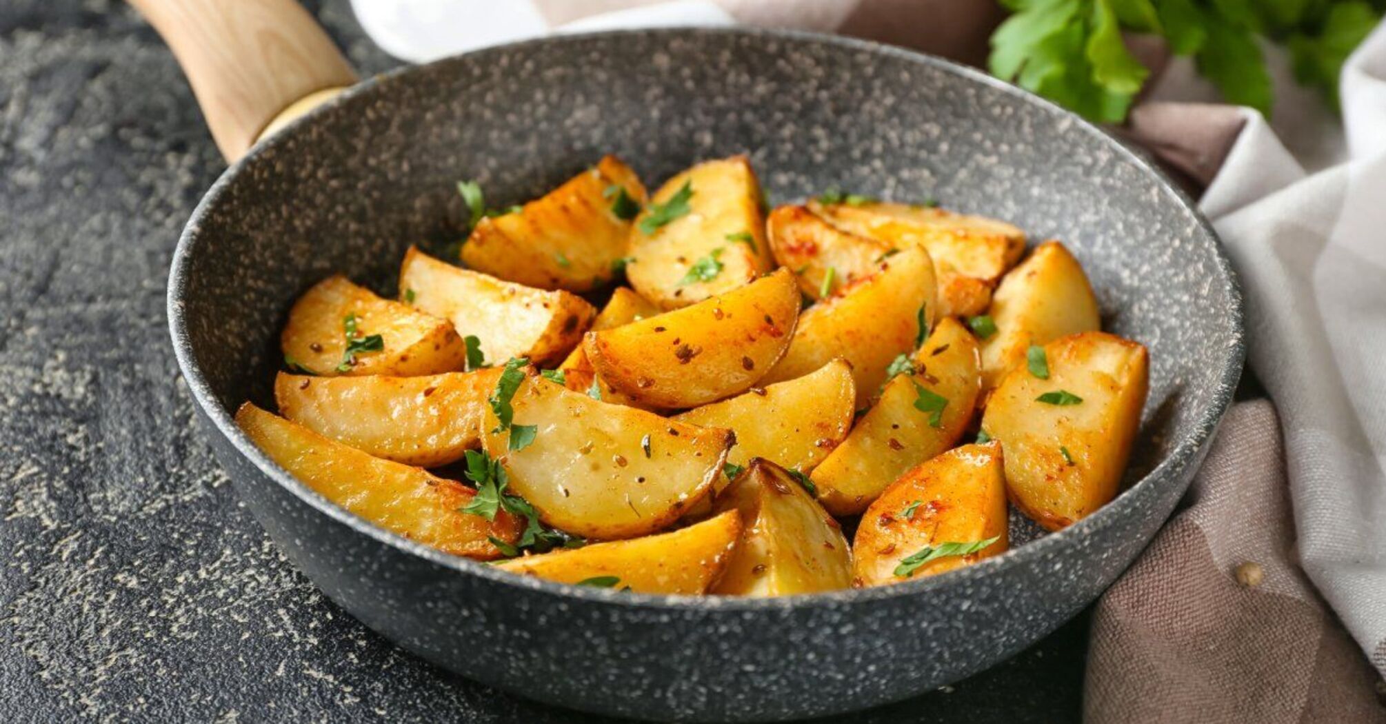 Add just two spices to make perfect roasted potatoes