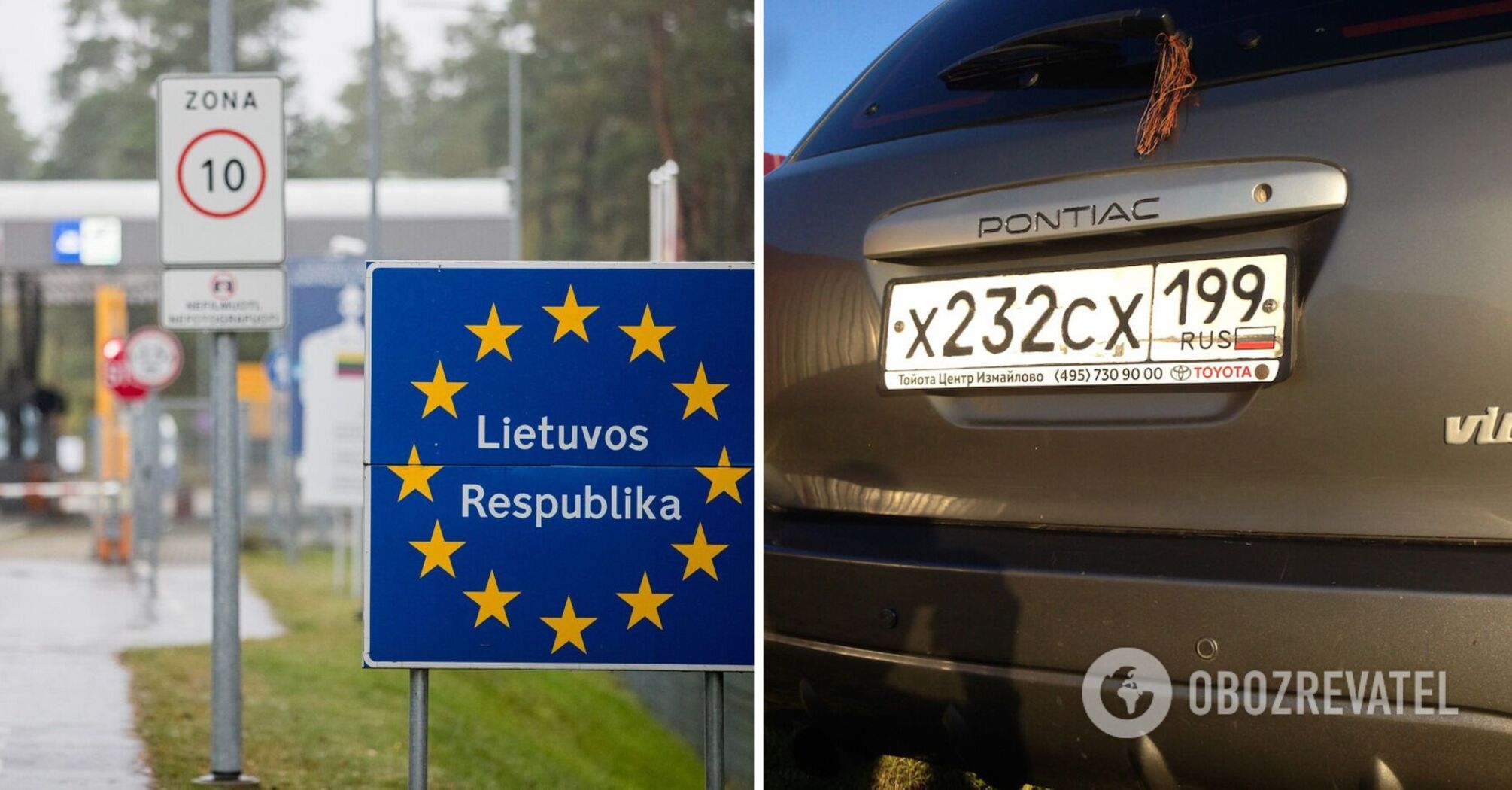 Russian cars must leave Lithuania