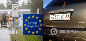 Russian cars must leave Lithuania