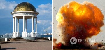 Explosion in Berdiansk