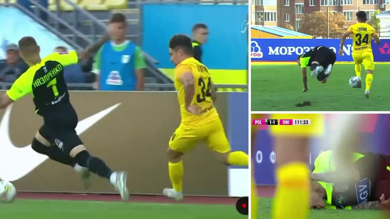 Midfielder suffered a "very strange injury" during the Cup of Ukraine: the video gained 230,000 views