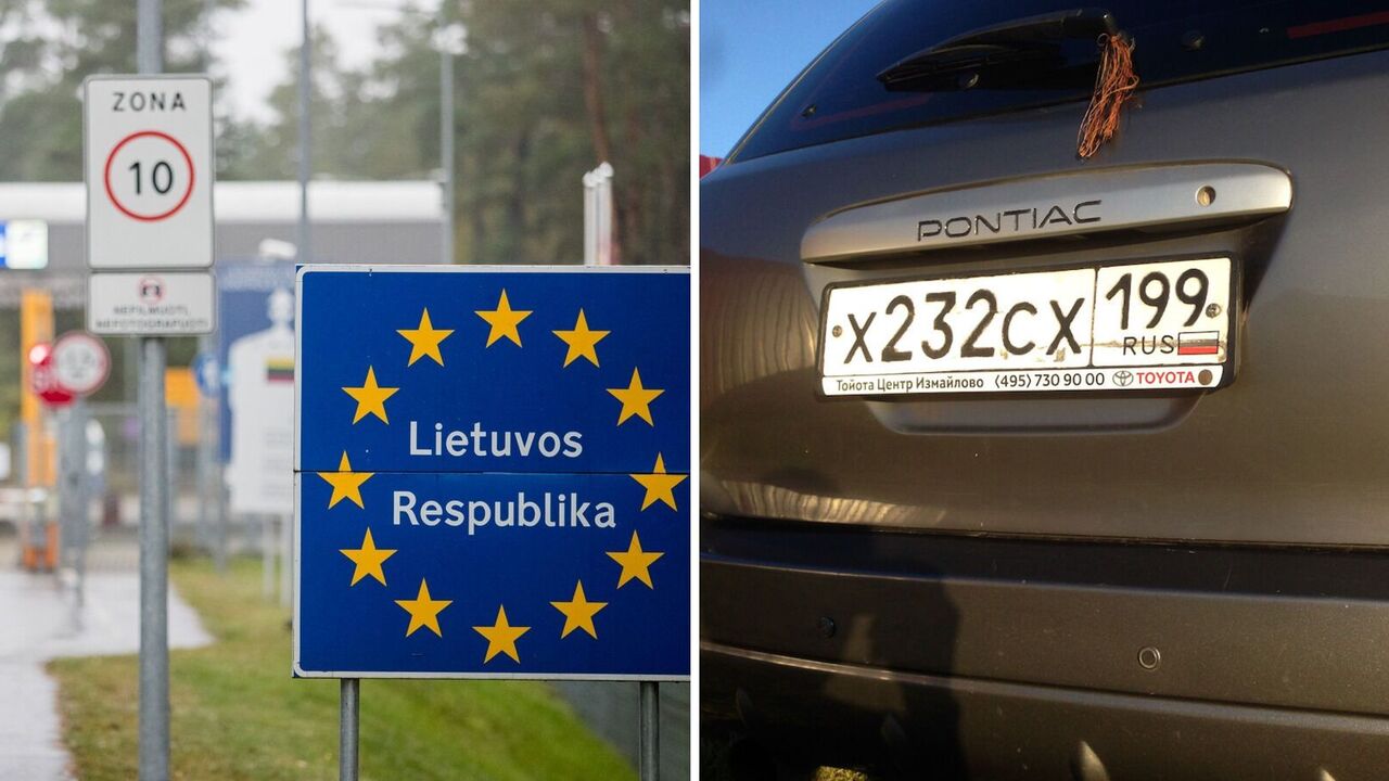 Rosyjskie samochody muszą opuścić Litwę