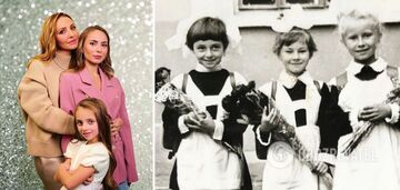 Navka sent her daughter to school with a 'Ukrainian flag'. Photo fact