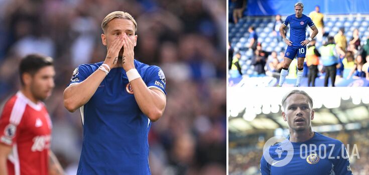 Mudryk fails in Premier League after a humiliating moment in the match. Video