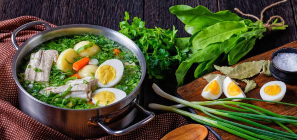 What meat to choose for green borscht with sorrel
