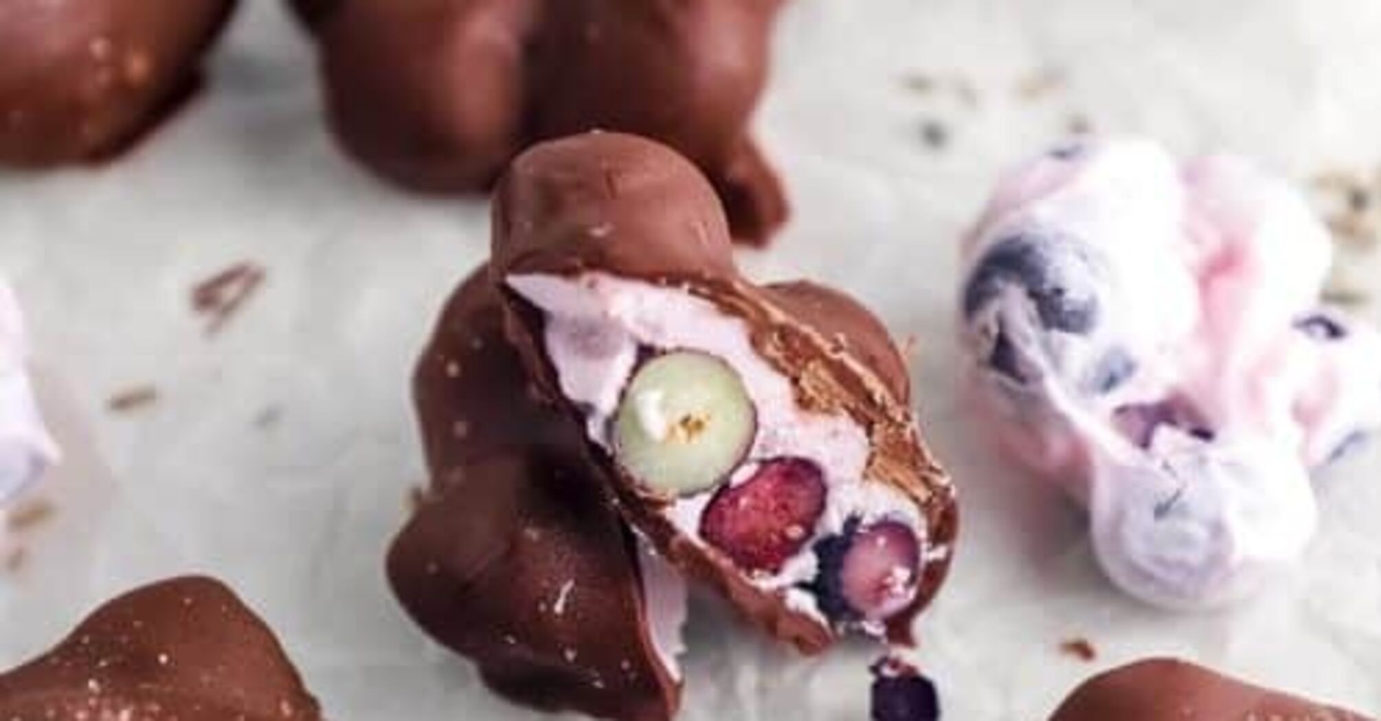 Simple frozen cheese dessert that looks like ice cream