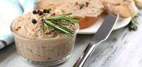 Simple baked liver pate