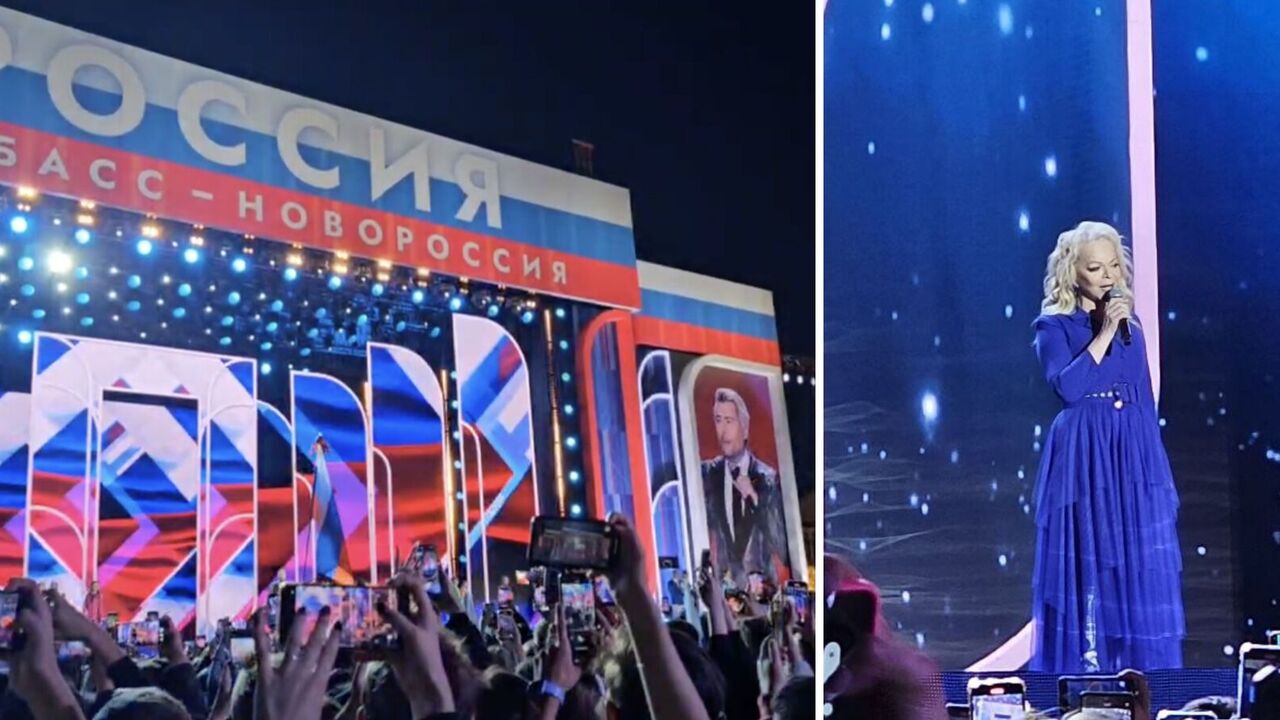 W Moskwie odbył się "sabat" z okazji okupacji ukraińskich regionów: Putin "porzucił" Rosjan, a telewizja go zignorowała