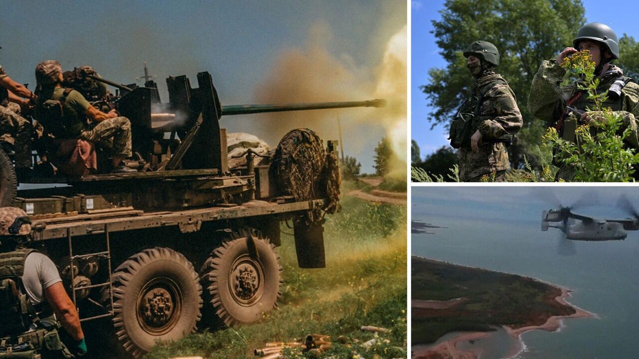 AFU posuwa się w pobliżu Bachmutu i na zachód od Zaporoża, prowadzi operacje na lewym brzegu obwodu chersońskiego - ISW