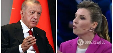 'O czym możemy w ogóle rozmawiać?' Propagandystka Skabiejewa zaniepokojona 'zdradą' Erdogana. Wideo