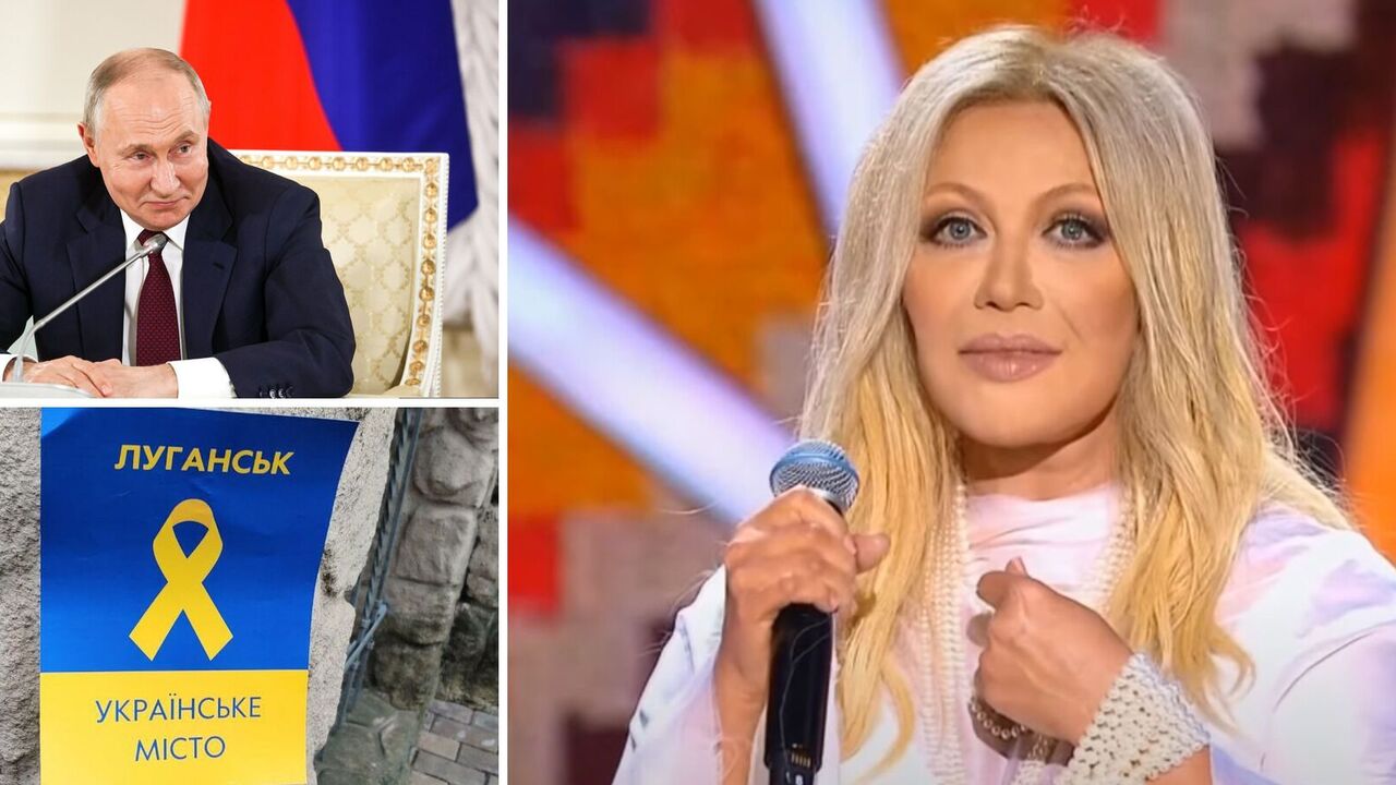 Taisia Povaliy visited occupied Luhansk to praise Putin. Photo and video