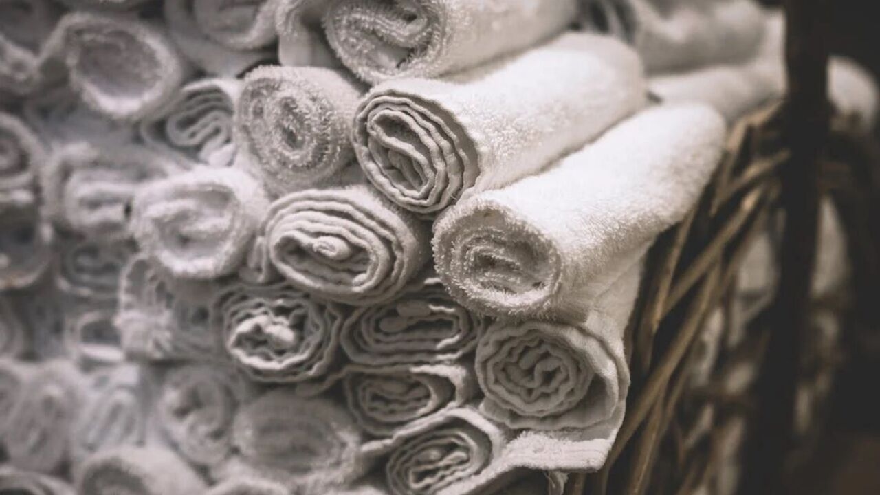 Kitchen towels will be snow white: the Japanese way to wash them