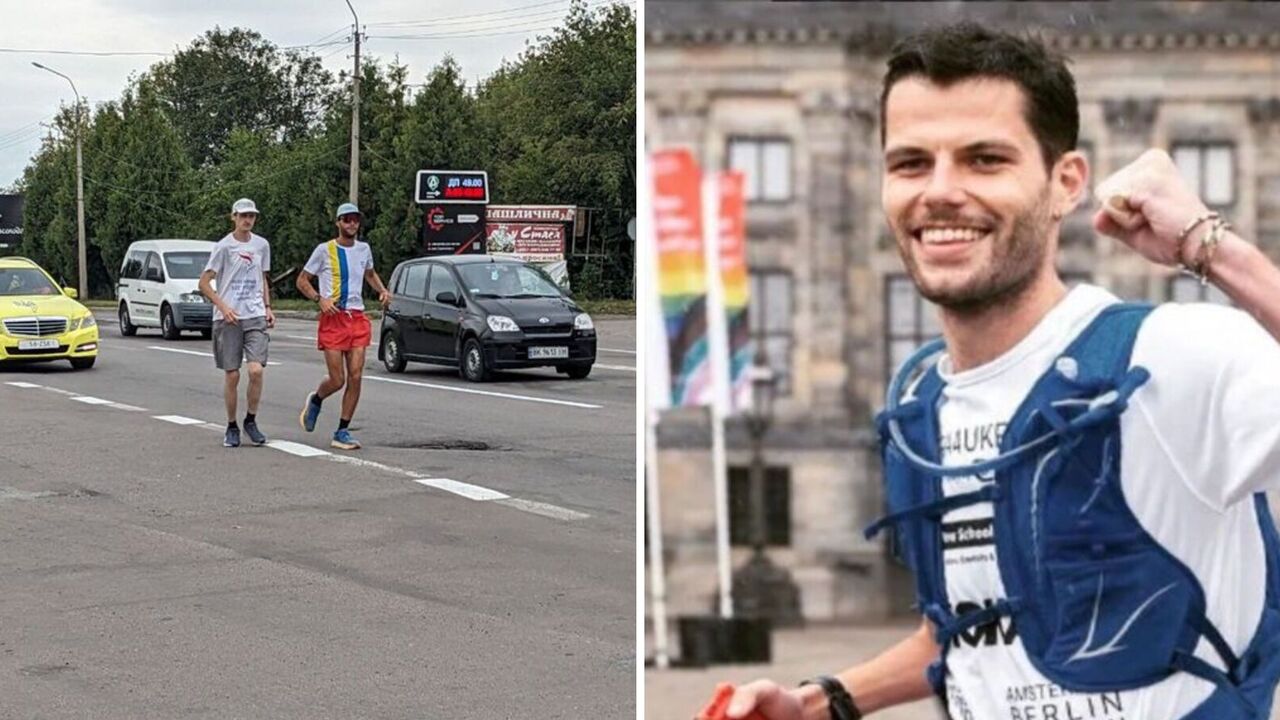 "Rozejrzyj się - życie toczy się dalej": Holender zorganizował wyścig z Amsterdamu do Kijowa, aby zebrać pieniądze na karetki dla Ukrainy