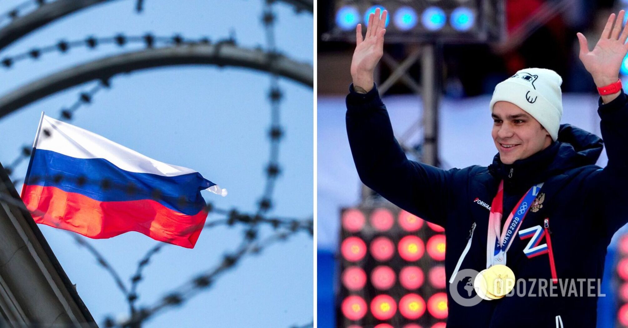 Russian Olympic champion complained about the international federation that forces Russians to "say your country is bad"