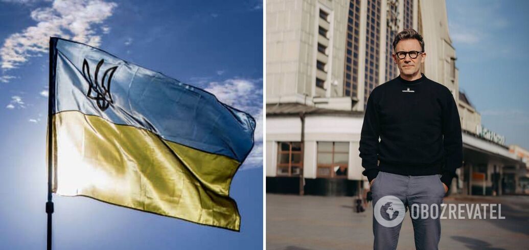 Oscar-winning director Michel Hazanavicius arrived in Kyiv. Photo