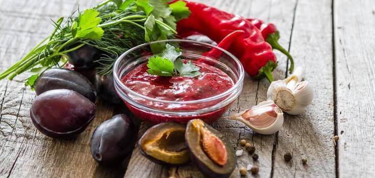 Popular sauce Tkemali from plums for winter: what ingredients to add for the best flavor