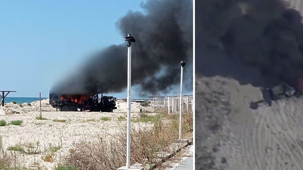 The latest development of the occupants that was supposed to save the Crimean bridge destroyed in Zaliznyi Port. Photo and video
