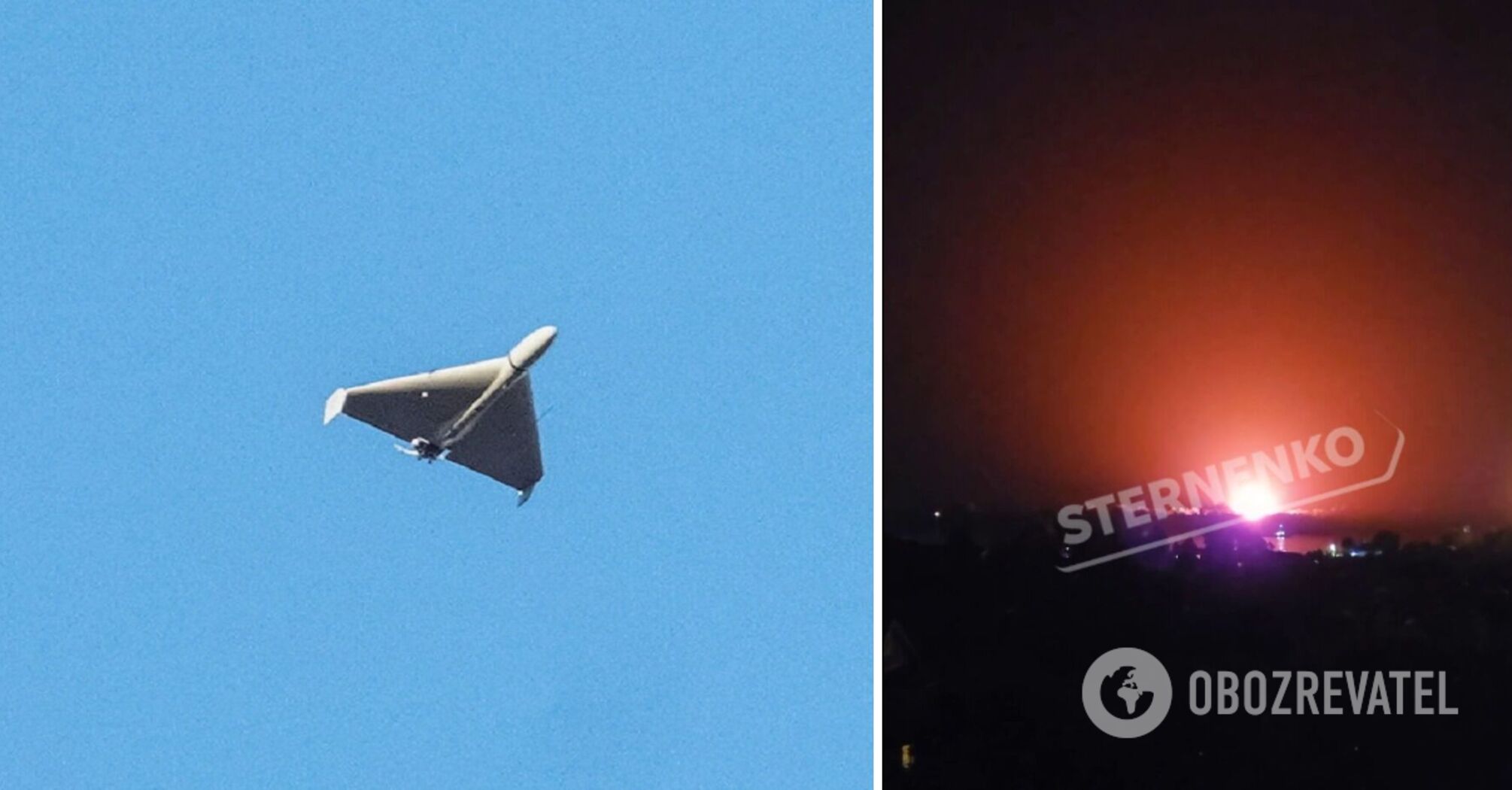 Falling of an Iranian-made drone launched by the Russian Armed Forces on the territory of a NATO country