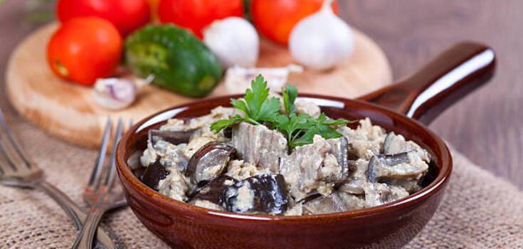Baked eggplants in sour cream for snack and lunch: an easy recipe for a delicious dish