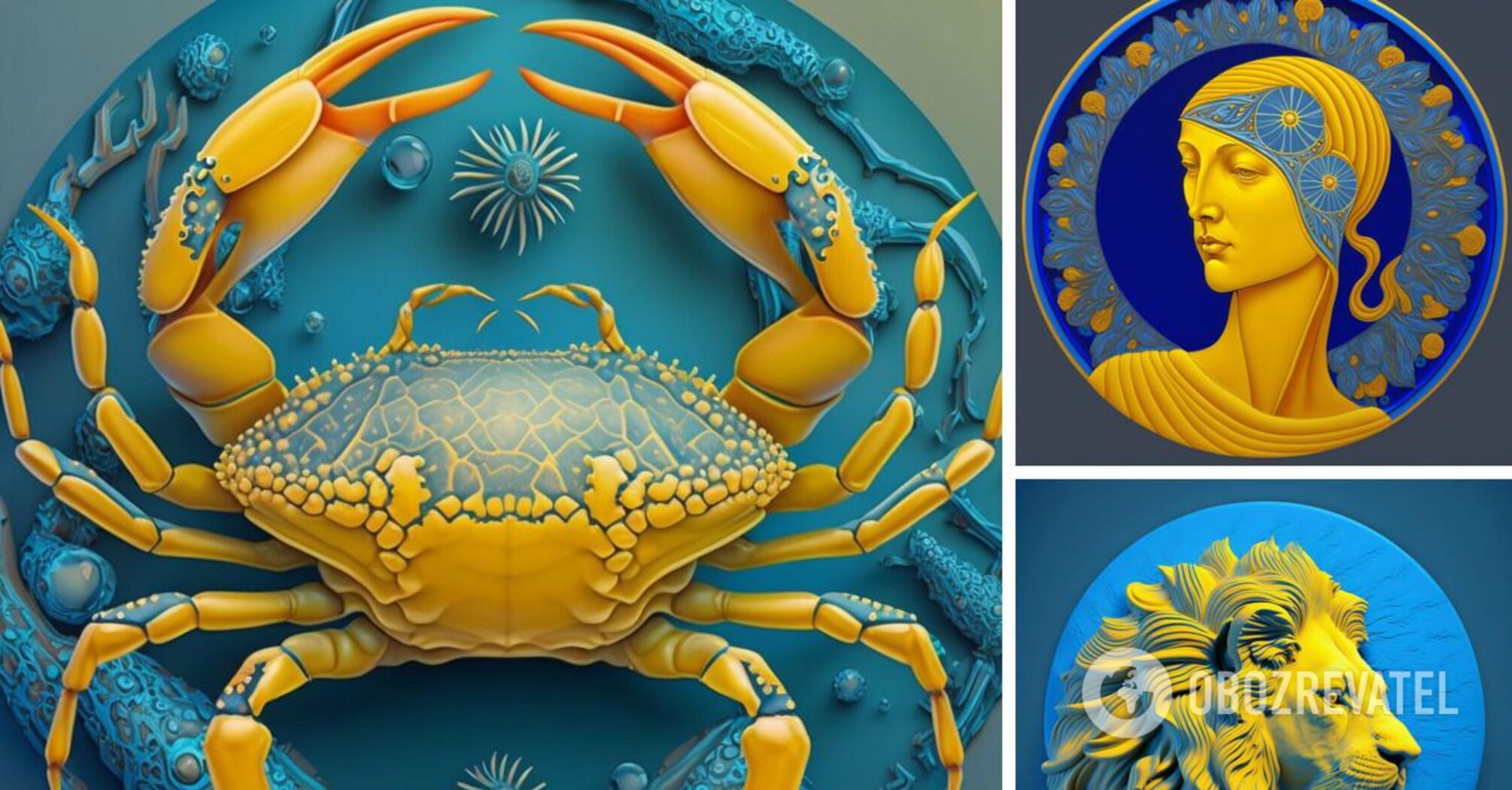 Гороскоп для трьох знаків зодіаку