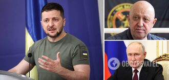 'O jednego terrorystę mniej': Zełenski mówi, że Ukraina ma informacje, że Prigożyn został zabity przez Putina