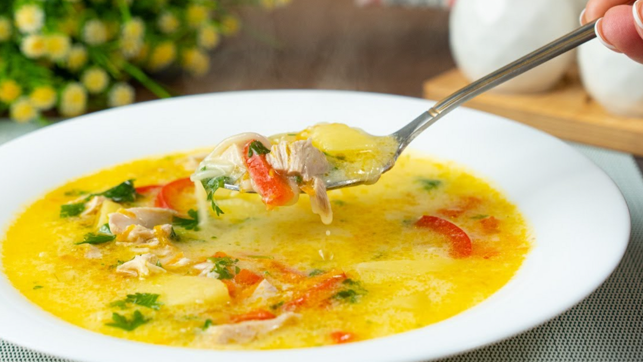 Cheese soup