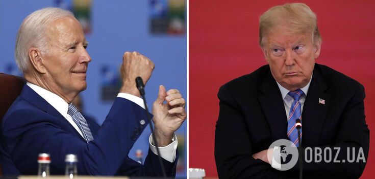 Joe Biden and Donald Trump