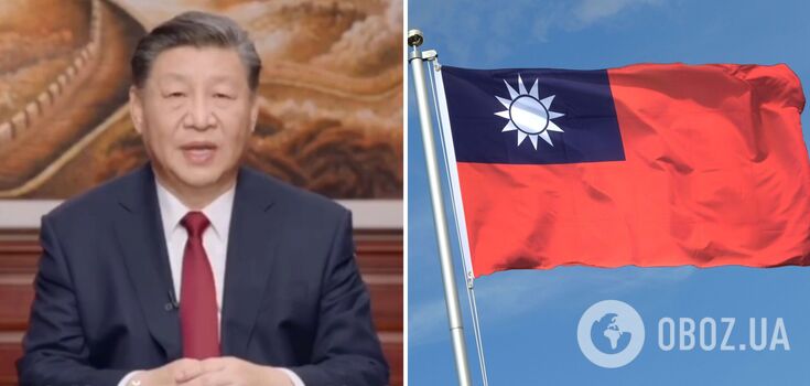 'China will definitely reunify': Xi Jinping pledges to 'take back' Taiwan in New Year's address.
