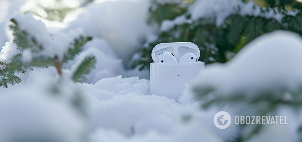 How to rescue AirPods if they fall into snow or water: what to do first